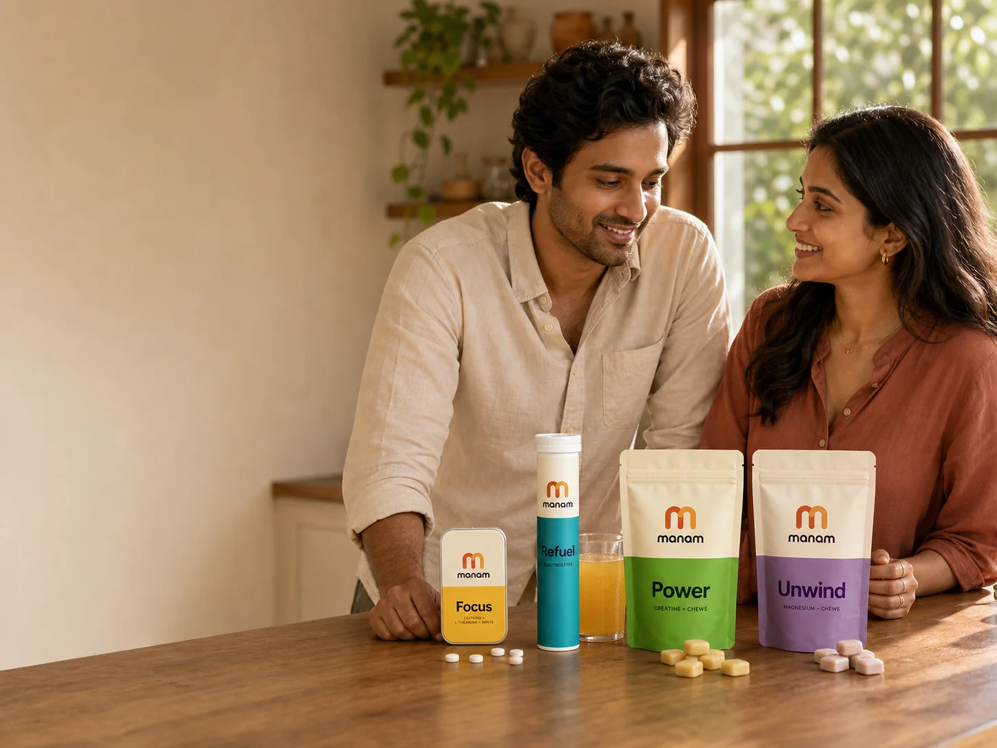 Manam founders with the range